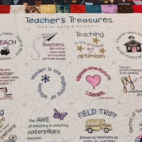 Teachers Treasure Wall Hanging Tapestry